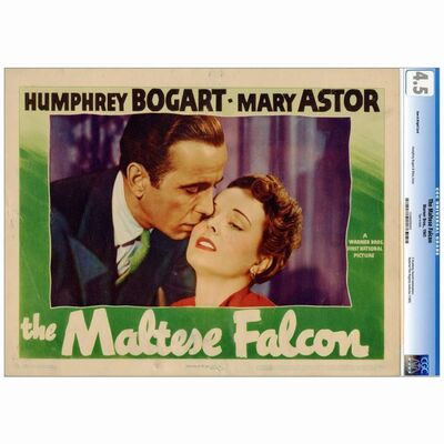 179: MALTESE FALCON,THE - CGC Graded Lobby Card (11" x 14"); Very Good+