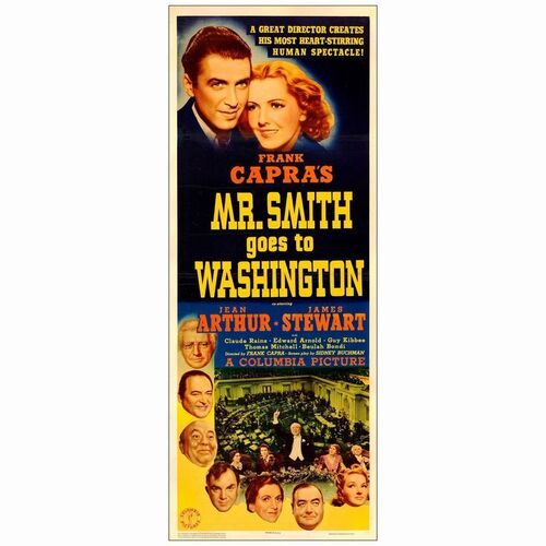 193: MR. SMITH GOES TO WASHINGTON - Insert (14" x 36"); Fine+ on Paper