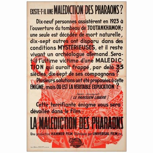 194: THE MUMMY - French Half Grande (31.5" x 47"); Teaser; Very Fine+ Folded