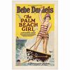 209: THE PALM BEACH GIRL - One-Sheet (27" x 41"); Fine+ on Linen