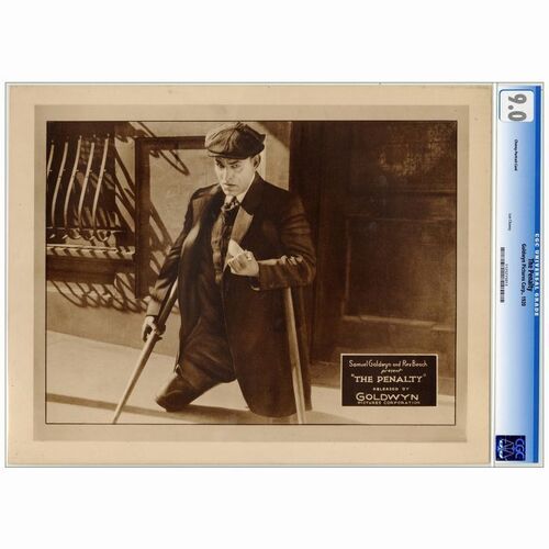 210: THE PENALTY - CGC Graded Lobby Card (11" x 14"); Very Fine+