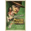 231: RIDE THE PINK HORSE - One-Sheet (27" x 41"); Fine+ on Linen
