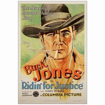 232: RIDIN' FOR JUSTICE - One-Sheet (27" x 41"); Very Fine- on Linen