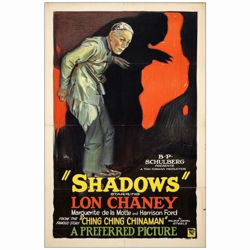 243: SHADOWS - One-Sheet (27" x 41"); Style A; Fine+ Folded