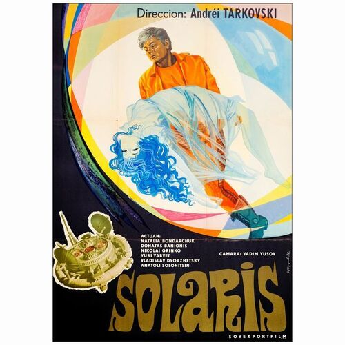 253: SOLARIS - Russian Poster (32" x 45"); Very Fine+ Folded