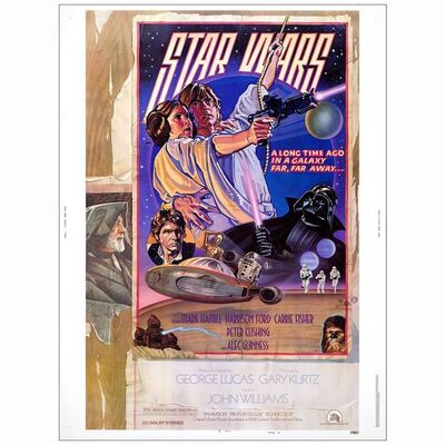 270: STAR WARS: A NEW HOPE - 30" x 40"; Style D; Very Fine+ Rolled