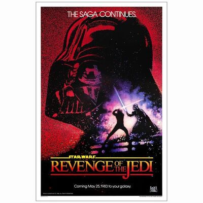 277: STAR WARS: RETURN OF THE JEDI - One-Sheet (27" x 41"); Advance Dated Style; Mint Rolled