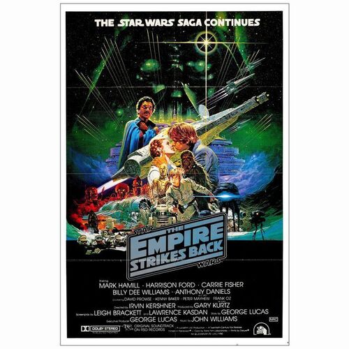 280: STAR WARS: THE EMPIRE STRIKES BACK - Australian One-Sheet (26.5" x 40"); Style A; Very Fine- Folded