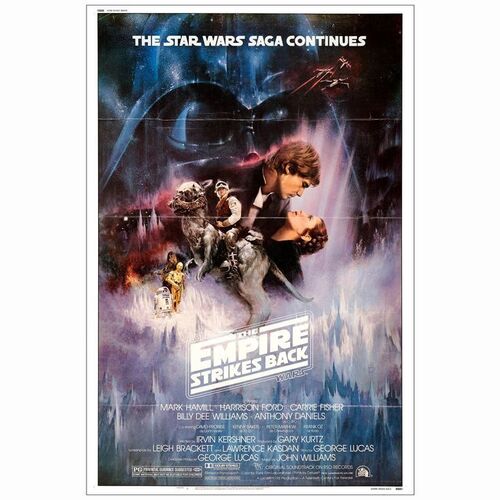 283: STAR WARS: THE EMPIRE STRIKES BACK - 40" x 60"; Style A; Fine+ Rolled