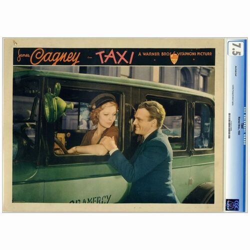 293: TAXI - CGC Graded Lobby Card (11" x 14"); Very Fine-