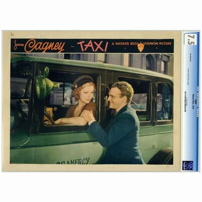 293: TAXI - CGC Graded Lobby Card (11" x 14"); Very Fine-