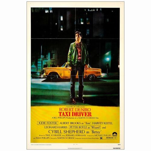 294: TAXI DRIVER - One Sheet (27" x 41"); Very Fine Folded