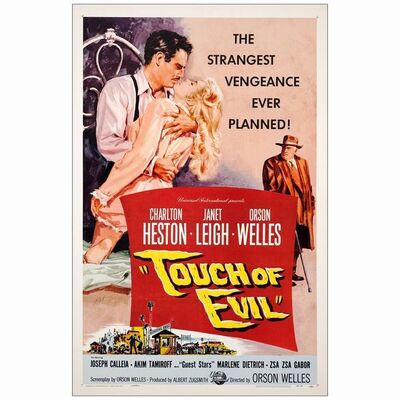 308: TOUCH OF EVIL - One-Sheet (27" x 41"); Very Fine+ on Linen
