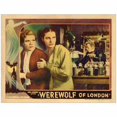 314: WEREWOLF OF LONDON - Lobby Card (11" x 14"); Very Fine-