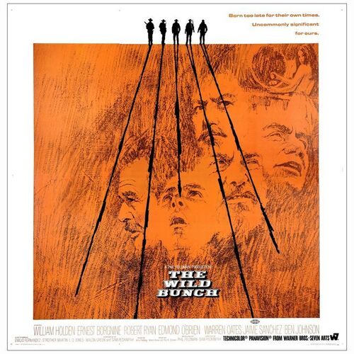 318: THE WILD BUNCH - Six Sheet (78.5" x 81"); Very Fine- on Linen