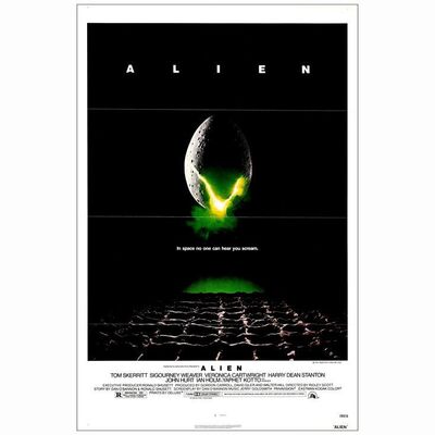 335: ALIEN - One-Sheet (27" x 41"); Mint Folded