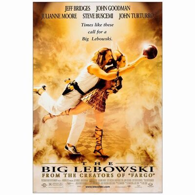 349: THE BIG LEBOWSKI - One Sheet (27" x 40"); Near Mint Rolled