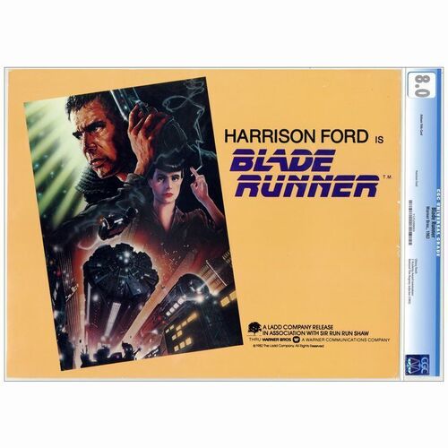 352: BLADE RUNNER - CGC Graded Lobby Card (11" x 14"); Very Fine