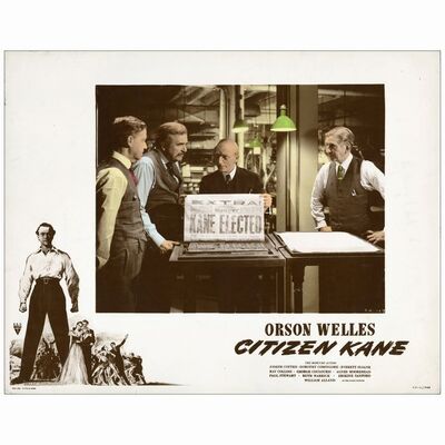 366: CITIZEN KANE - Deluxe Lobby Card (11" x 14"); Fine+