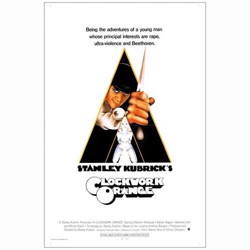 368: CLOCKWORK ORANGE, A - One-Sheet (27" x 41"); Mint Folded