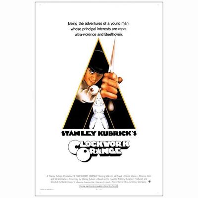 368: CLOCKWORK ORANGE, A - One-Sheet (27" x 41"); Mint Folded