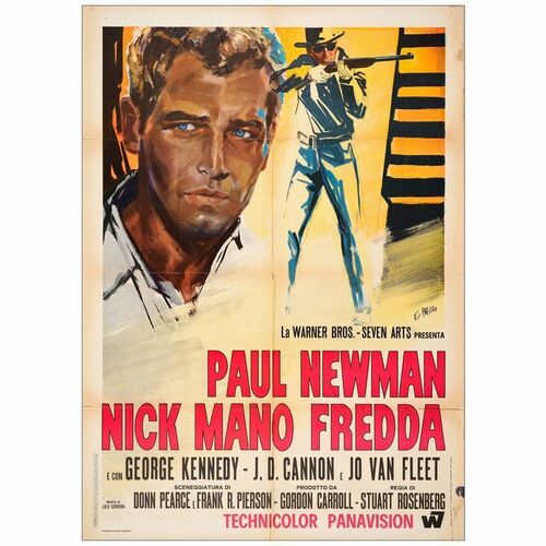 375: COOL HAND LUKE - Italian 2-Fogli (39" x 55"); Fine+ Folded