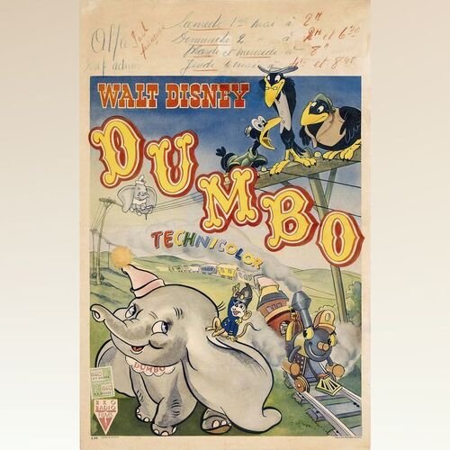 404: DUMBO - Post-War Belgian (14" x 21.75"); Fine+ on Linen