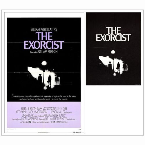 419: THE EXORCIST - One-Sheet & Special Poster (27" x 41" & 18.5" x 24.5"); Very Fine+ Folded