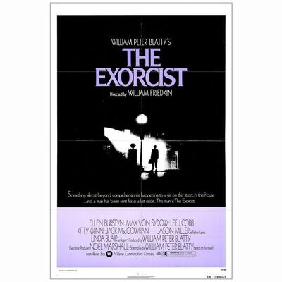 420: THE EXORCIST - One-Sheet (27" x 41"); Very Fine- Folded