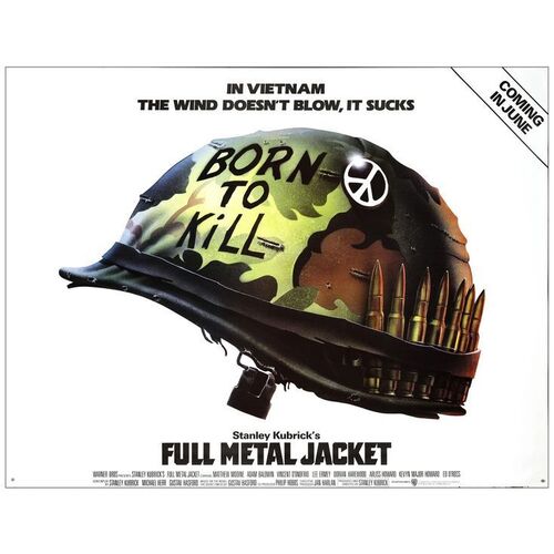 437: FULL METAL JACKET - Subway (45" x 60"); Very Fine+ Rolled