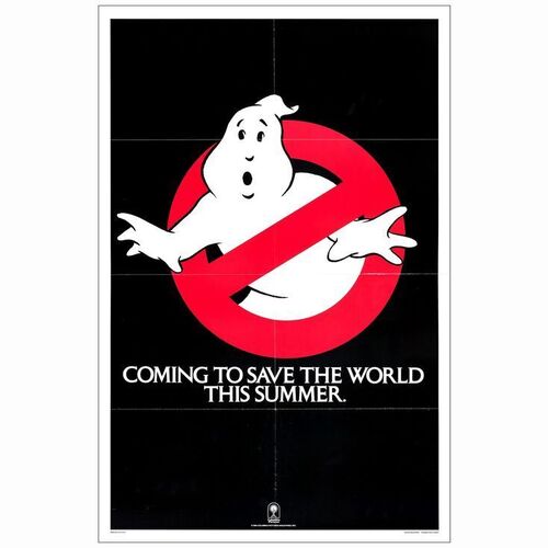 440: GHOSTBUSTERS - One-Sheet (27" x 41"); Advance; Very Fine+ Folded