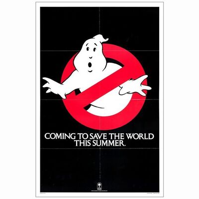 440: GHOSTBUSTERS - One-Sheet (27" x 41"); Advance; Very Fine+ Folded