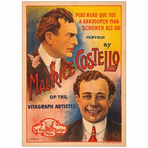 457: HANDSOMER MAN, A - International Poster (39.5" x 55"); From the Leonard Maltin Collection; Very Fine on Linen