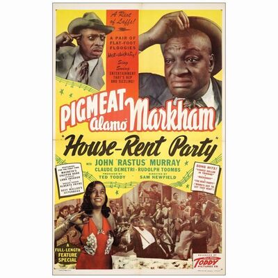 466: HOUSE RENT PARTY - One-Sheet (26" x 41"); Very Fine Folded