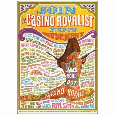 486: JAMES BOND: CASINO ROYALE - Special Poster (16" x 22.25"); Fine+ Rolled
