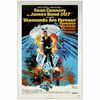 488: JAMES BOND: DIAMONDS ARE FOREVER - One-Sheet (27" x 41"); Near Mint Folded