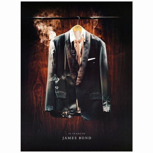 498: 50 YEARS OF JAMES BOND - Commercial Poster (23.25" x 31.25"); Mint Rolled