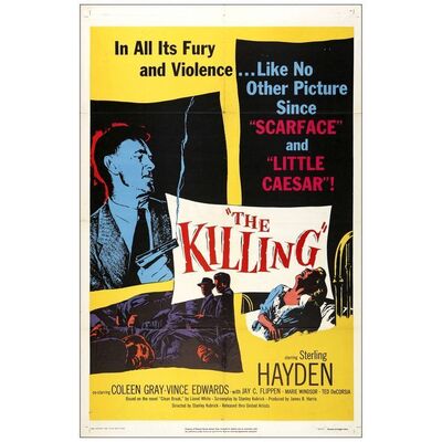 504: THE KILLING - One-Sheet (27" x 41"); Very Fine- Folded