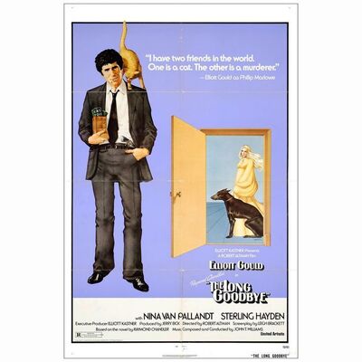 516: THE LONG GOODBYE - One-Sheet (27" x 41"); Very Fine- Folded