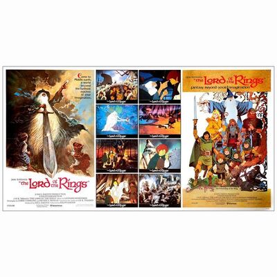 519: THE LORD OF THE RINGS - One Stop (77" x 41"); International; Very Fine- Folded