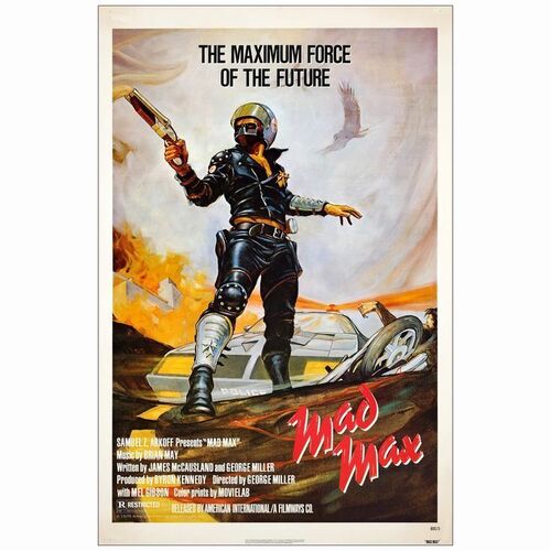 522: MAD MAX - One-Sheet (27" x 41"); Very Fine- Rolled