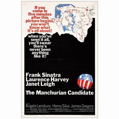 527: THE MANCHURIAN CANDIDATE - One-Sheet (27" x 41"); Very Fine- Folded