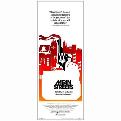 530: MEAN STREETS - Insert (14" x 36"); Mint Rolled