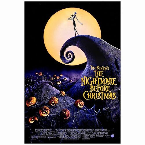 545: THE NIGHTMARE BEFORE CHRISTMAS - One-Sheet (DS) (27" x 40"); Very Fine- Rolled