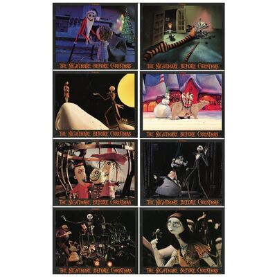 546: THE NIGHTMARE BEFORE CHRISTMAS - Lobby Card Set (8) (11" x 14"); Near Mint