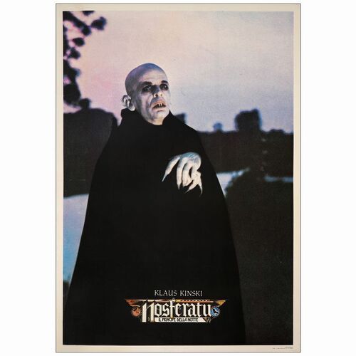 549: NOSFERATU THE VAMPYRE - Italian Commercial Poster (27.5" x 39"); Very Fine- on Linen