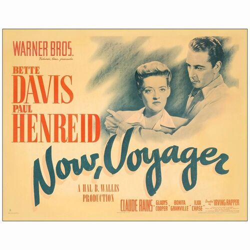 550: NOW, VOYAGER - Half Sheet (22" x 28"); Style B; Fine on Paper
