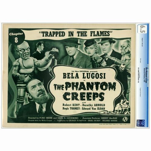 561: THE PHANTOM CREEPS - CGC Graded Lobby Card (11" x 14"); Fine+
