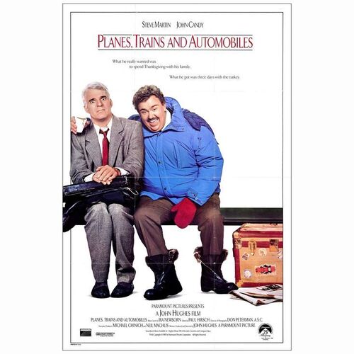 564: PLANES, TRAINS, AND AUTOMOBILES - One-Sheet (27" x 41"); Very Fine- Folded