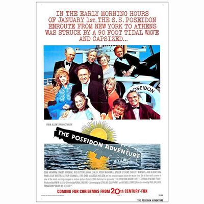 568: THE POSEIDON ADVENTURE - One Sheet (27" X 41"); Teaser; Very Fine+ Folded